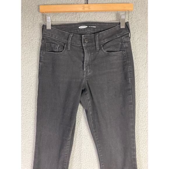 Old Navy Women's Pop Icon Skinny Jeans Black Size‎ 00 Dark Wash Denim - Picture 3 of 10